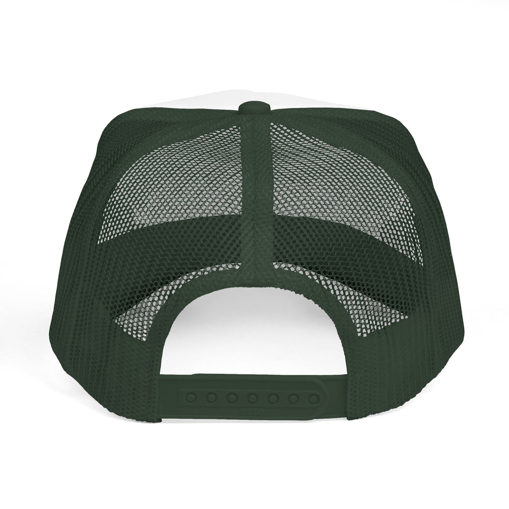 A Lazy J Ranch Trucker Cap — Vintage Western Logo Mesh Hat (Est. 1996)